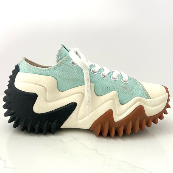 Converse Other - Converse Kids Sneakers in Mint, Black, and Brown